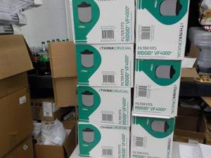 Lot of Various size Filters and Bag...