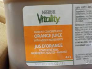 3 - 3 Liter Jugs Nestle Vitality Co...