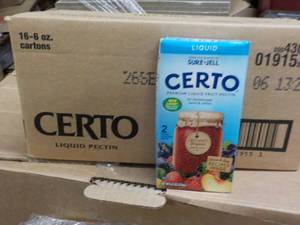 Case of 16 - 6 oz Cartons CERTO Pec...