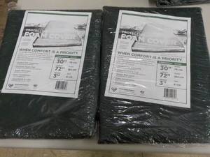 Set of 2 Protective Foam Covers 30 ...