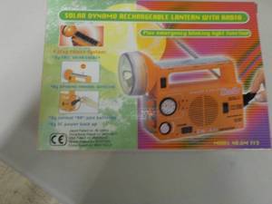 Solar Dynamo Rechargeable Lantern w...