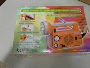 Solar Dynamo Rechargeable Lantern w...