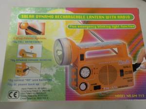 Solar Dynamo Rechargeable Lantern w...
