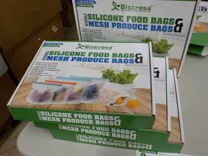 Lot of 4 Bistrosa Boxes of Silicone...