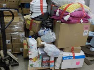 Pallet of Unclaimed Merchandise...