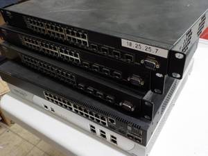 Lot of 5 Network Switches...