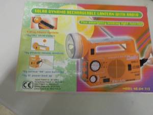 Solar Dynamo Rechargeable Lantern w...