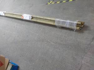 6 Treated Poles- 10 ft long...