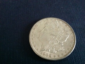 lot 19 image: 1900 Morgan P Dollar