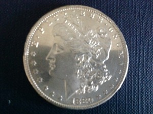 lot 24 image: 1880 S Morgan Dollar