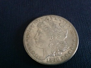 lot 25 image: 1881 S Morgan Dollar
