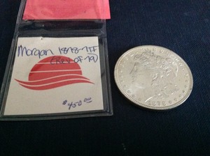 lot 38 image: 1878 Morgan Dollar 7TF (Rev of 79)