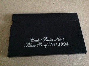 lot 50 image: 1994 US Mint Silver Proof Set