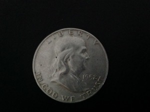 lot 76 image: 1952 D Franklin Half Dollar