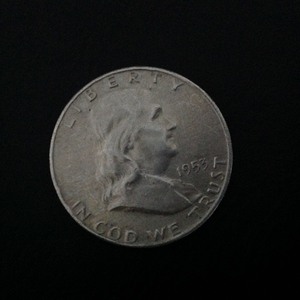 lot 83 image: 1953 D Franklin Half Dollar