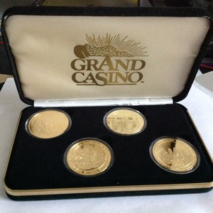 lot 84 image: Grand Casino Collector Coins