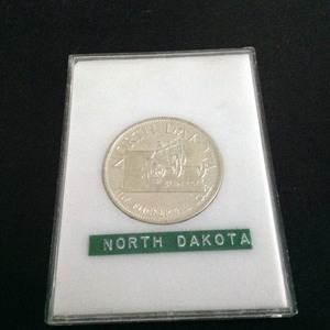 lot 86 image: North Dakota Commemorative Coin
