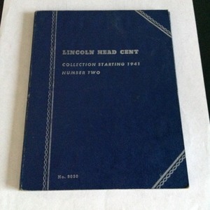 lot 89 image: Lincoln Head Penny Album 1941-1958 