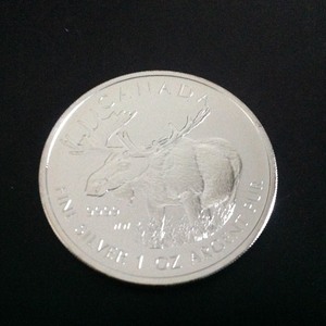 lot 94 image: 2012 Canada 1 oz Silver Coin