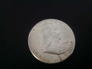 lot 102 image: 1949 Franklin Half Dollar