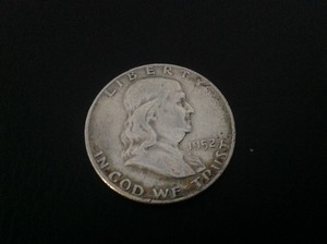 lot 111 image: 1952 D Franklin Half Dollar