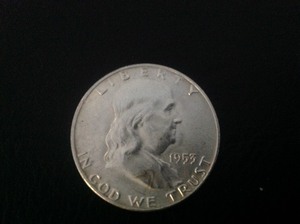 lot 112 image: 1953 Franklin Half Dollar