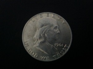 lot 125 image: 1961 D Franklin Half Dollar