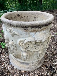 lot 18 image: Planter with Angel Design
