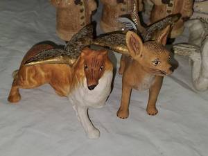 lot 116 image: Christmas Angel Figurine and Angel Ornaments
