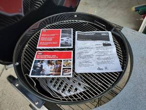 lot 207 image: Brand New Weber Charcoal Grill Never Used