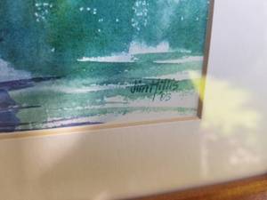lot 115 image: Jim Hillis Art Print- The Minnehaha