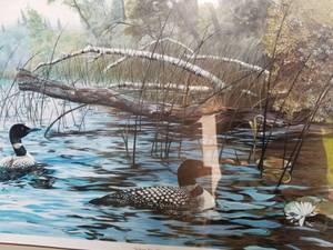 lot 110 image: Gary Peterson Signed Print- Silent Vigil