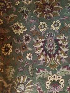lot 27 image: Striking Wool Kashan Rug by Restoration Hardware, 5 x 8