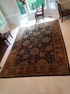 lot 26 image: Beautiful Traditional Wool Rug by G. A. Gerntham & Sons, 8 x 11