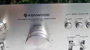 lot 71 image: Kenwood Stereo Amp Model KA-3500