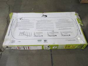 lot 143 image: Bootz Industries ShowerCast Plus 60 in. x 32 in. x 4 in. Single Threshold Shower Base with Left Hand Drain in White 010-1101-00