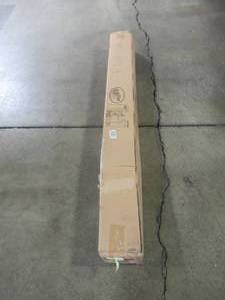 lot 152 image: Sun-Ray 9 ft. Aluminum Round Solar Lighted 8-Rib Patio Umbrella 801026