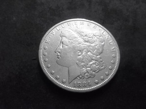 1884 Morgan Silver Dollar