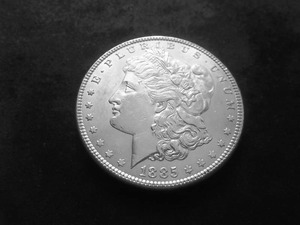 1885 Morgan Silver Dollar