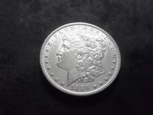 1886 Morgan Silver Dollar
