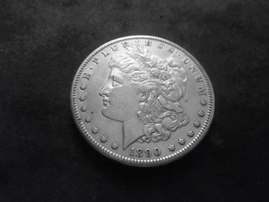 1890 S  Morgan Silver Dollar