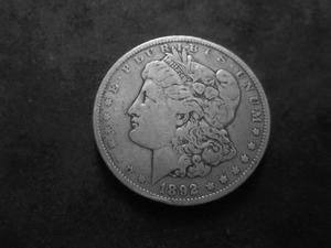 1892 Morgan Silver Dollar