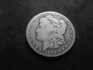 1894 S Morgan Silver Dollar