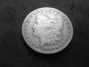 1897 S Morgan Silver Dollar