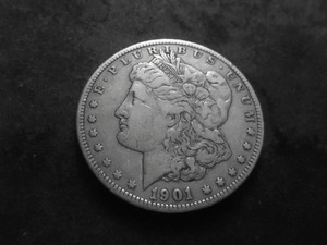 1901 O Morgan Silver Dollar
