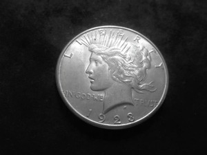 1923 S Peace Silver Dollar