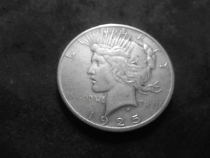 1925 Peace Silver Dollar