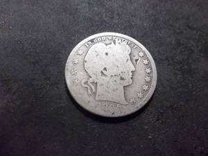 1895 S Barber Quarter