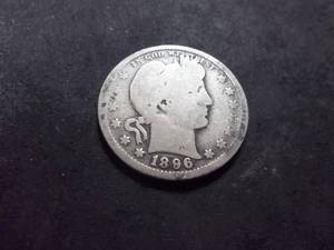 1896 Barber Quarter