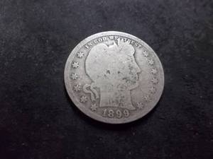 1899 Barber Quarter